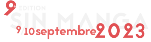 Logo convention Sin manga 2023 blanc